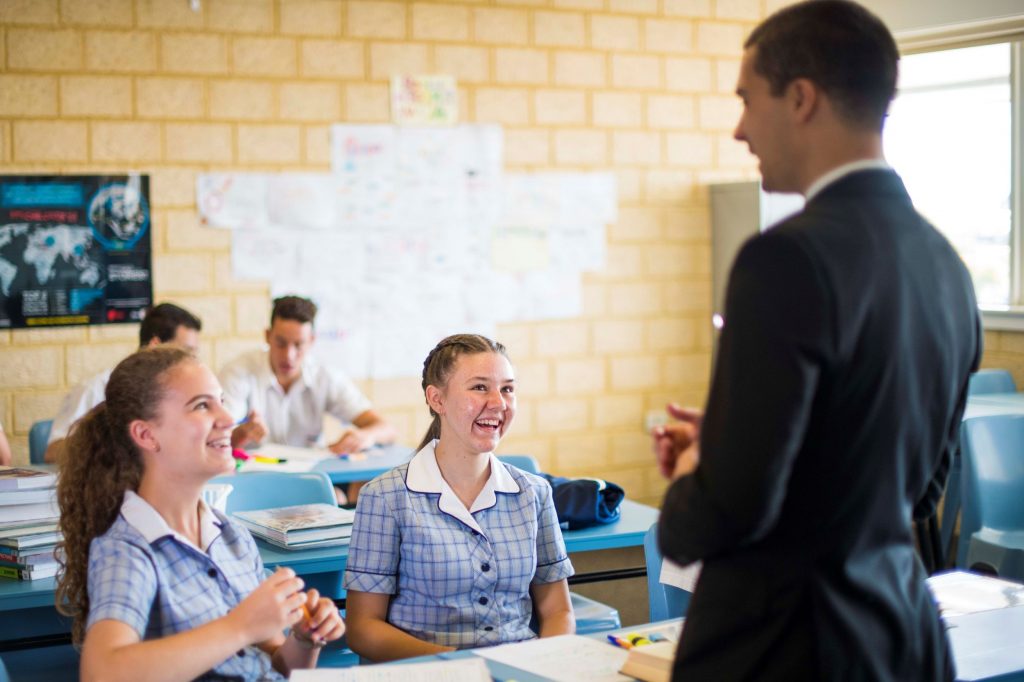 Senior School students in class