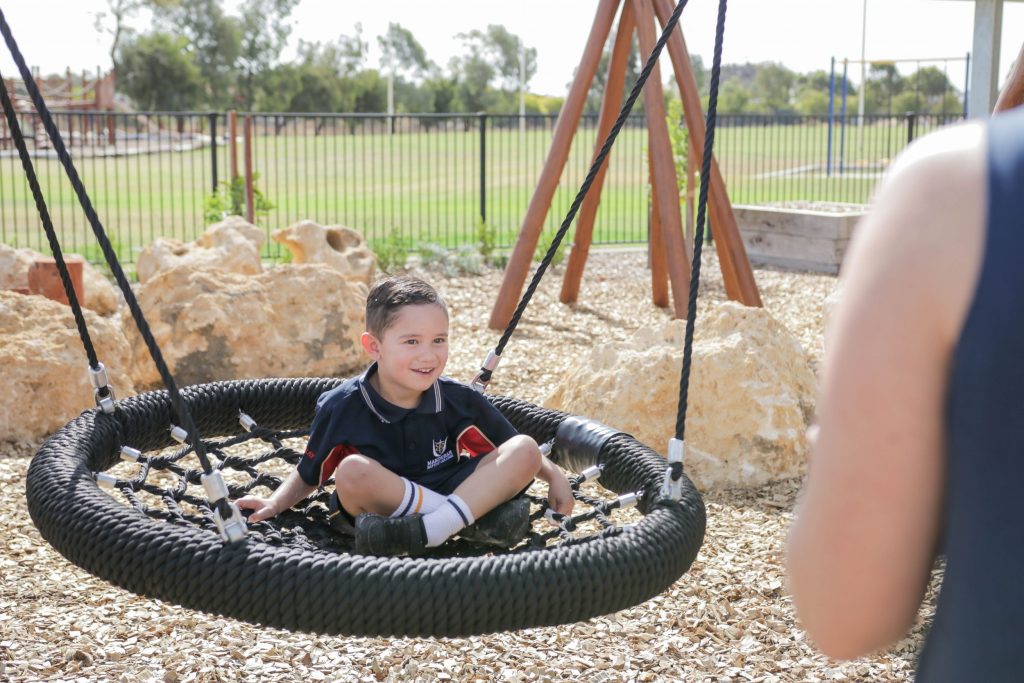 Swing in Nature Playground