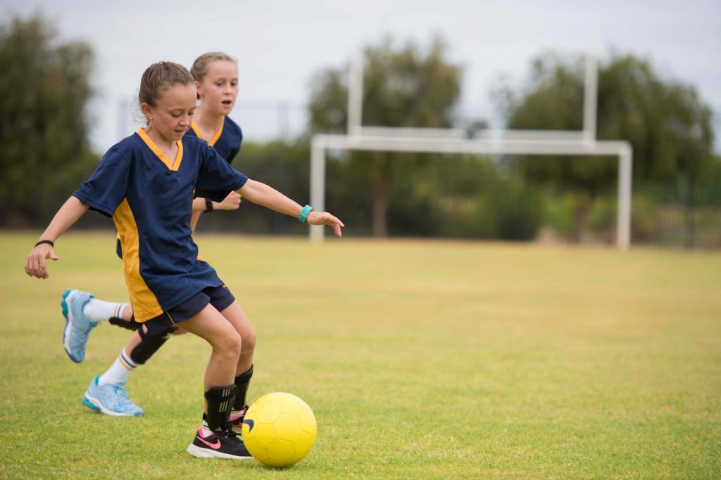 Primary School Soccer players